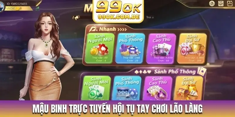 Mậu Binh trực tuyến hội tụ tay chơi lão làng